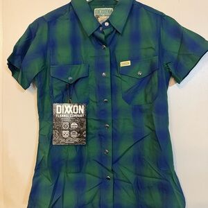 Dixxon “Tahoe” SS Bamboo Flannel – Size Small (NWT)